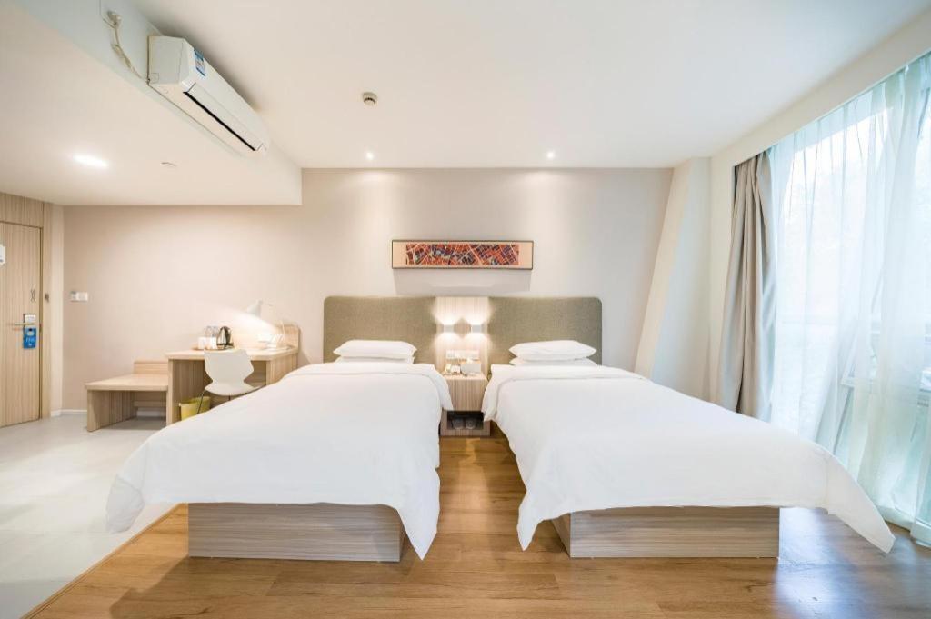 Hanting Hotel Shanghai Jiading Yecheng Road Kültér fotó