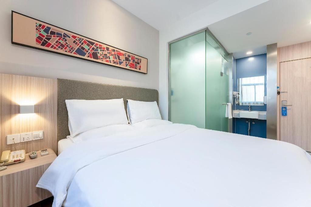 Hanting Hotel Shanghai Jiading Yecheng Road Kültér fotó
