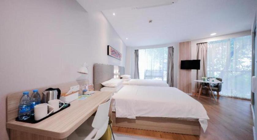 Hanting Hotel Shanghai Jiading Yecheng Road Kültér fotó